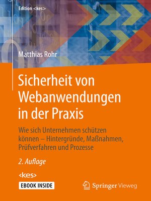 cover image of Sicherheit von Webanwendungen in der Praxis